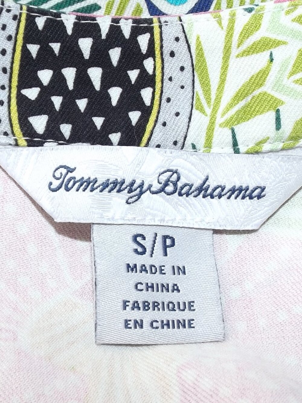 TOMMY BAHAMA Silk Dress, S, V-neck, Short, Pockets, Bold Color Toucan Floral - Picture 10 of 13